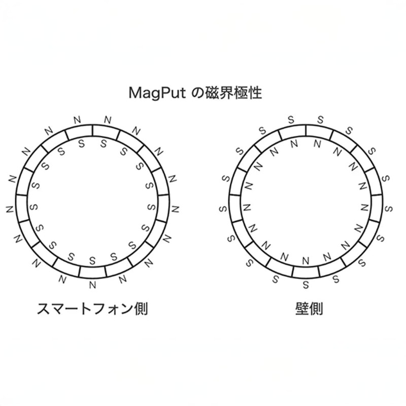 Deff MAG Safe Compatible with iPhones, Makuake Deployment Model, Wall
