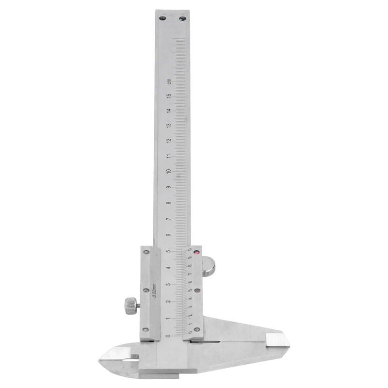 Vernier Scale High Carbon Steel Measurement Gauge Ruler Tool for