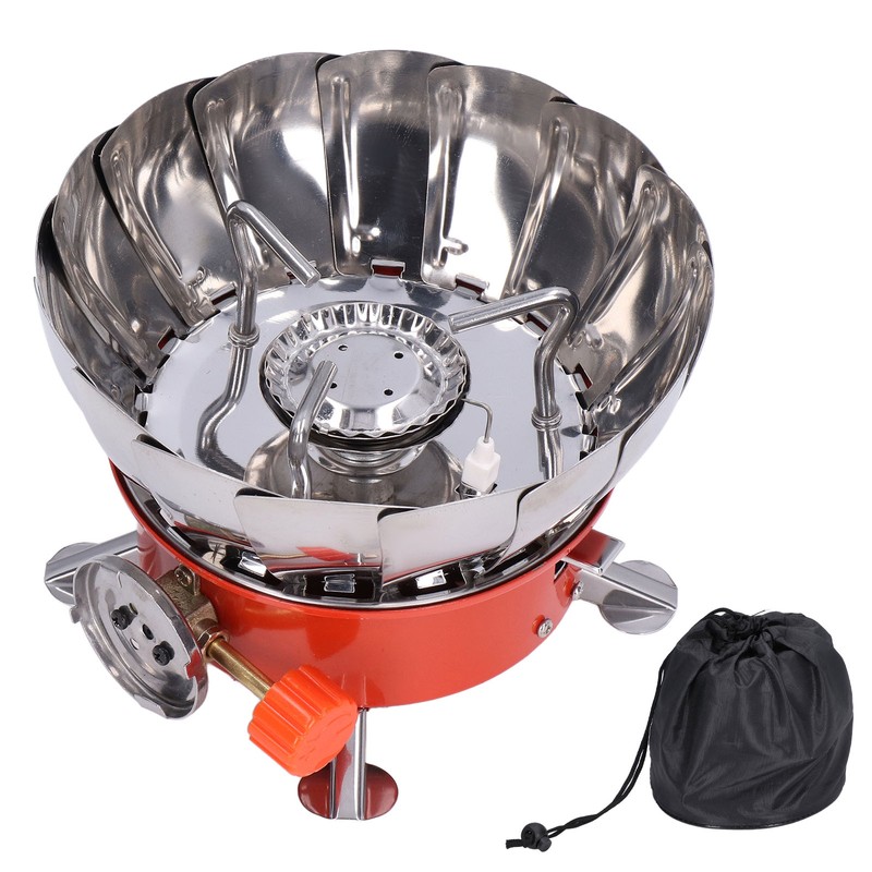 Camp Stove Collapsible Bracket Design Fine Workmanship Simple Operation Portable