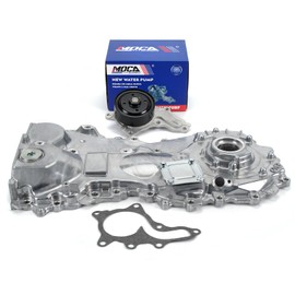 MOCA Oil Pump Timing Cover Water Pump Compatible with 09-15 for Toyota Venza 2.7L, 09-18 for Toyota RAV4 2.5L, 09-19 for Toyota Highlander 2.7L, 11-16 for Scion tC 2.5L