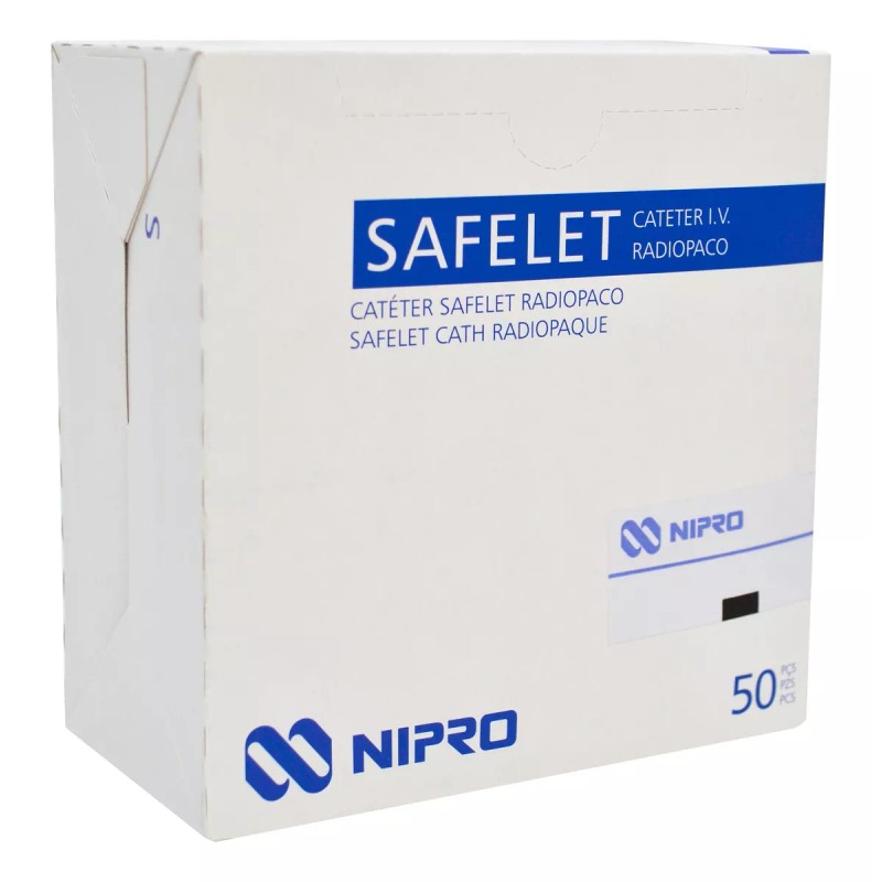 Nipro Catéter Safelet Nipro 22g X 25mm (1 ) Azul