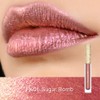 FOCALLURE Metallic Liquid Lipstick,Non Stick Cup Lip Gloss,High Impact Lip