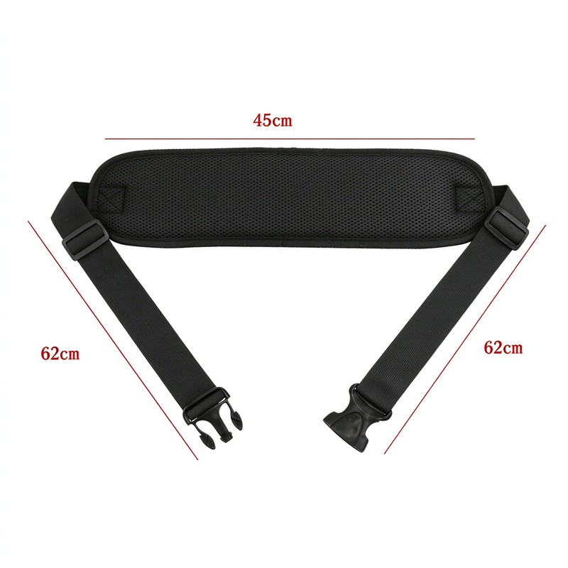 Wheelchair Safety Belt for Waist Support – Adjustable Quick-Release Padded