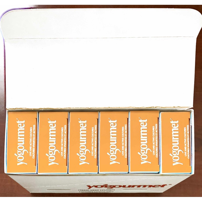 Yogourmet Original Yogurt Starter, (18g per unit x 6 units)