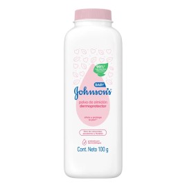 Talco De Almidón Dermoprotector Johnson Baby Original 100g