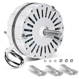 F0510B2944 Attic Ventilation Fan Motor, Compatible with Lomanco 2000 and 1800 Series Attic Ventilation Motors, Replacement F0510B2497 A0416B2059 A0510B2389 (Universal Kit Included)
