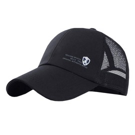Chrome Crane Men's Cap, Stylish Logo Mesh Sports Casual Hat CB045