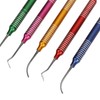 5Pcs Dental Gracey Curettes Curette Hand Scaler Universal Surgical Instrument