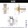 TERF® Heavy Duty Adjustable Roller Catch Mortice Door Latch Spring