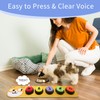Yeffxior 5-Pack Dog Talk Button Set, 30-Second Recorded Talk Buttons