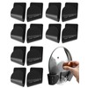 Tendiren Pot Lid Organizer, 6 Pairs of Adjustable Wall Mount
