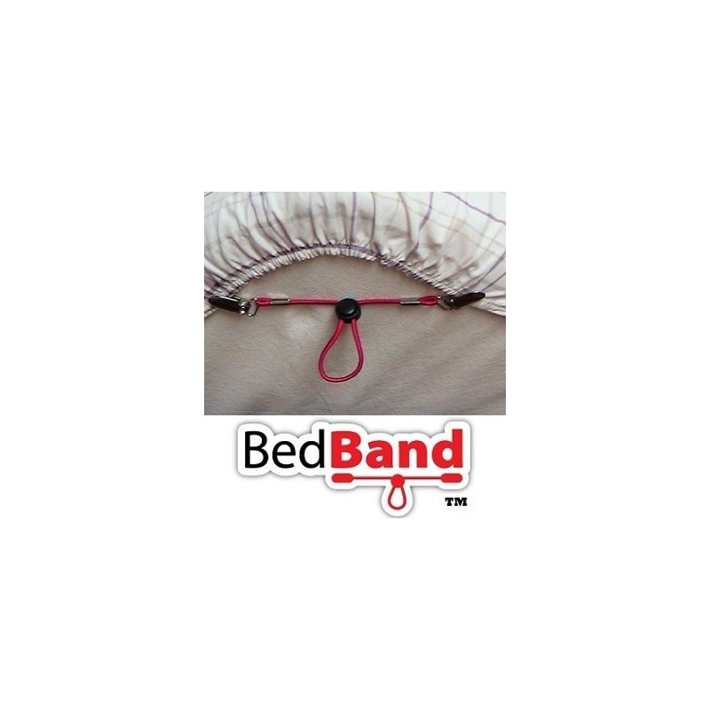 Bed Band The Original Adjustable Fastener/Holder/Strap/Suspender/Gripper for Your Sheets (3