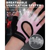 GADIEMKENSD Full Palm Protection Workout Gloves for Men & Women,