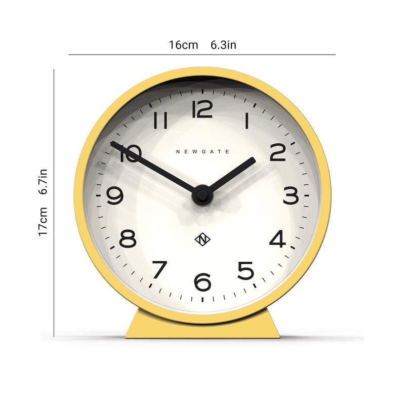 NEWGATE® M Mantel - Silent Sweep Mantel Clock - 'No