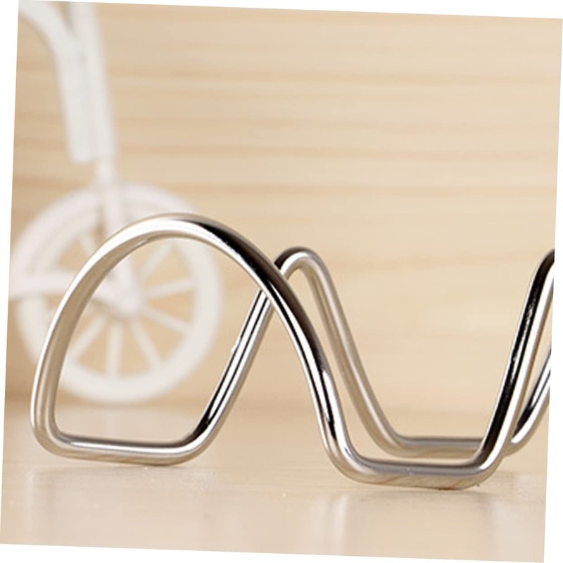 Alipis Dishwasher Safe 2 Pack Taco Holder Pizza Tacos Food