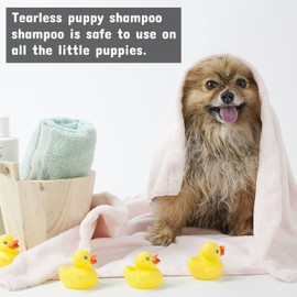 Pet Silk Tearless Puppy Shampoo (16 Ounce) – Tear Free Dog Shampoo with Mild Surfactants – Gentle Formulation Pet Shampoo for Sensitive Skin - Fragrance & Dye Free