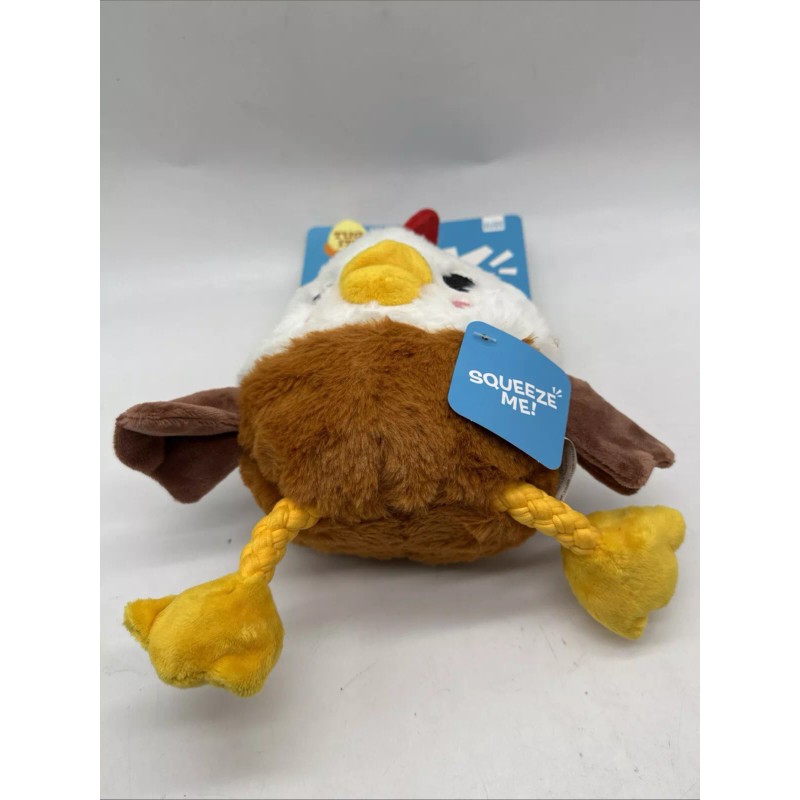 Bark Box Fuzzy Farm Cock A Doodle Dude Chicken Rooster