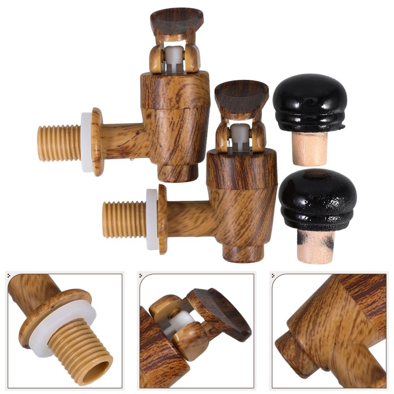 iplusmile Set di 2 rubinetti per fusti di birra in