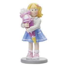 Color-Up Figure Girl with School Cone II, 8.5 cm