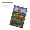 Lantern Press 1000 Piece Jigsaw Puzzle, Steamboat Springs, Colorado, Destinations