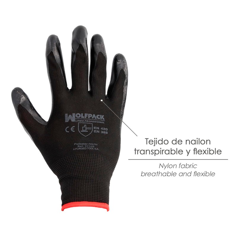 Wolfpack 15032002 – Glove glovex Target, 7 "