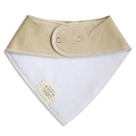 Denver James Bandana Feeding Drool Baby Bib I Soft Organic Cotton I Fleece Back