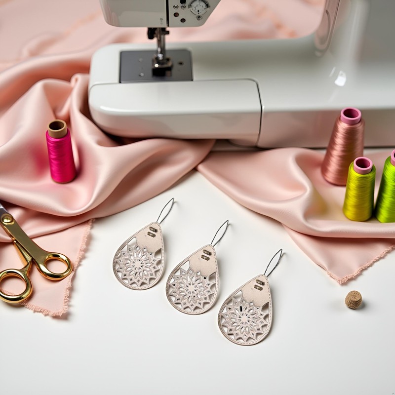 3 Pcs Rose Gold Needles Insertion Device Sewing Practical Useful