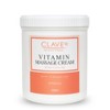 Clave Vitamin Massage Cream 1000g + 10 Mask Packs /