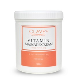 Clave Vitamin Massage Cream 1000g + 10 Mask Packs / 끌라베 비타민 마사지크림 1000g+마스크팩10매