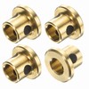 sourcing map 4pcs Flange Sleeve Bearings 5mm Bore x 7mm