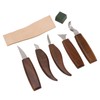Walnut Wood Carving Knife Non Slip Comfortable Wood Carving Whittling