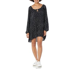 Billabong Women's Lucky You Mini Dress, Black Sands