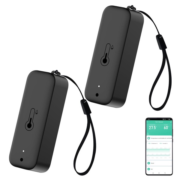 PHOVOLT WiFi Hygrometer Thermometer Sensor - Wireless Indoor and Outdoor