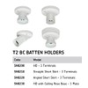 Knightsbridge Ceiling Rose, Urea, White