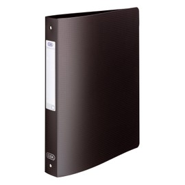 Elba Memphis Ring Binder A4 Trimmed Polypropylene Black
