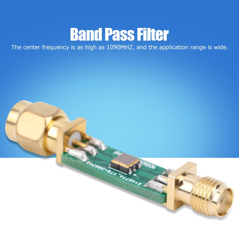 1090MHz SAW Interface Band Pass Filter PCB AntiInterference BPF Filter