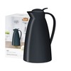 alfi 0825.020.100 vacuum jug Eco, frosted plastic black 1.0 l,