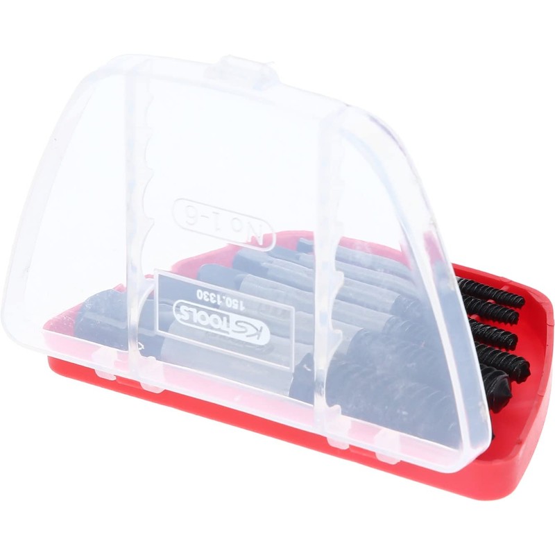 KS Tools 150.1330 Screw extractor set, 6 pcs