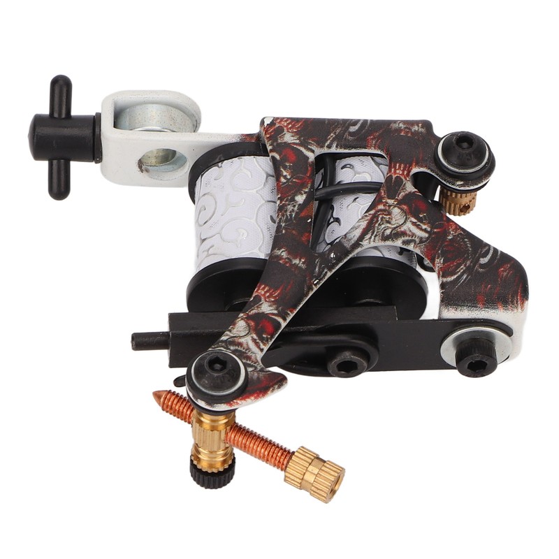 Tattoo Coil Machine 10 Wraps Lightweight Precise Liner Shader Stable