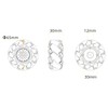 LewanSoul Mecanum Wheel, Omni-Directional Wheel 65mm High Hardness Plastic Wheel,