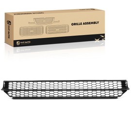 YHTAUTO Front Lower Bumper Grille Fits Volkswagen Passat 2012 2013 2014 2015 Lower Center Bumper Grill