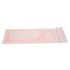 Silicone Keyboard 107 Keys Waterproof Dustproof Folding Two Colors 2.4G