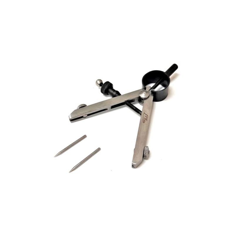 3" Adjustable Divider Precision Scriber and Caliper Sharp Pointed Sharp