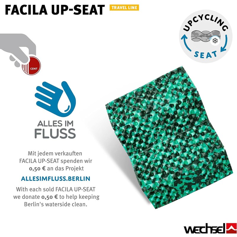Wechsel Facila UpSeat Thermal Seat Cushion Outdoor Cushion Camping Cushion