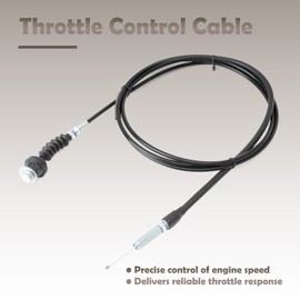 VAINELY 5UG-26311-10-00 Throttle Cable Compatible with Yamaha for Rhino 450 2006 2007 2008 2009 660 2004 2005 2006 2007 Throttle Control Cables Replacement for Yamaha YXR450FA YXR660FA YXR660FDU 4x4