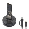 ELUTENG Single M.2 NVMe to USB C/USB A Docking Station