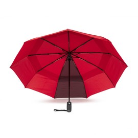 ROKA London Waterloo Sustainable Umbrella Cranberry/Plum