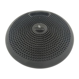 BK 2.0 Balance Cushion for Stability and Coordination by Barbara Klein with Handle for a Healthy Back, Free Air Pump Included (Grey)