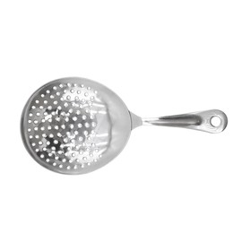 NUZAMAS Stainless Steel Ice Filter Strainer Skimmer Cocktail Bartending Tool 162x71cm Bar Strainer Cocktail Strainer Bartending Filter for Kitchen Home Commercial Bar