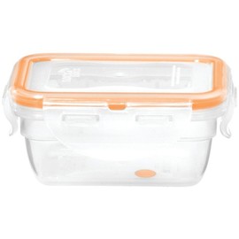 Starfrit LocknLock Easy Match Plastic Container - 6oz/170ml - Airtight, Leakproof & Nestable - 4-Sided Locking Lid